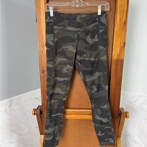 Athleta Gray Camouflage Leggings